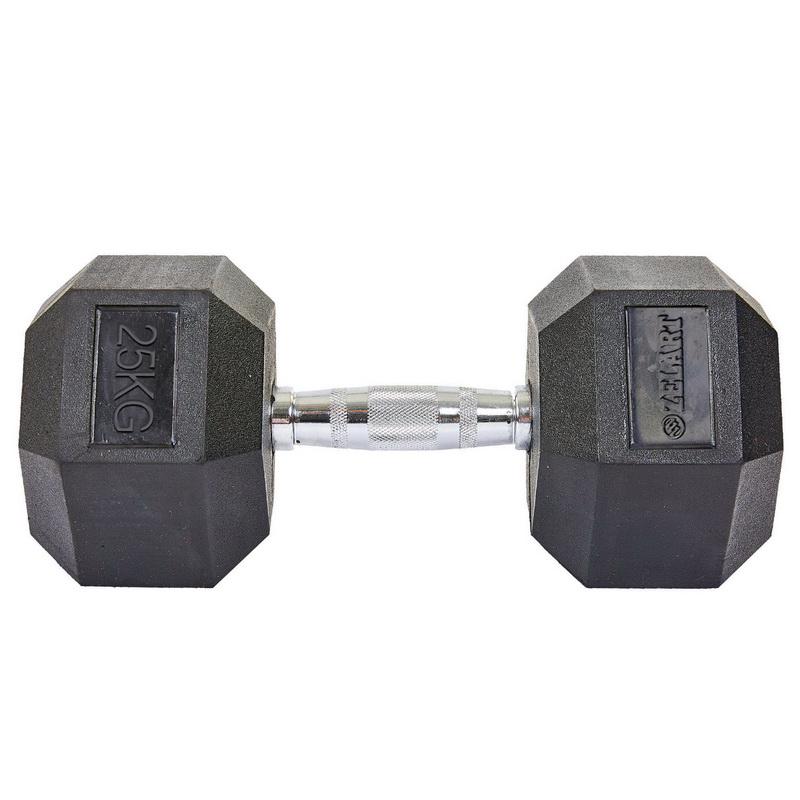 Гантель цельная Zelart TA-5159-25 шестигранная 1 шт. 25 кг (DR002842) - фото 3 Гантель цельная Zelart TA-5159-25 шестигранная 1 шт. 25 кг (DR002842) - фото 3