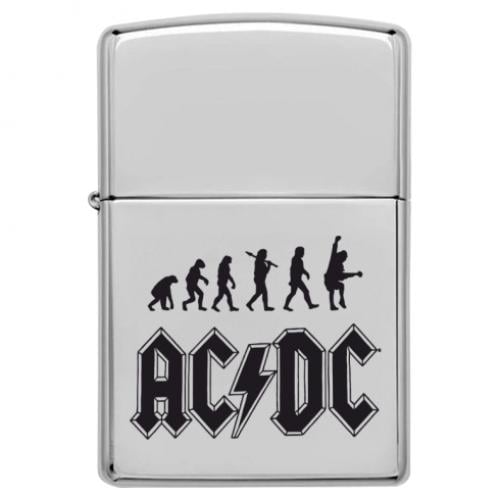 Зажигалка бензиновая Эволюция AC/DC (12865356-49-27865)