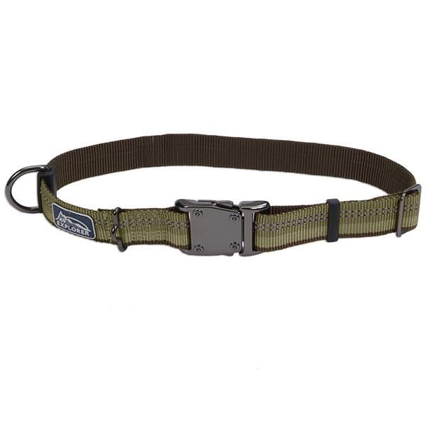 Нашийник світловідбиваючий для собак Coastal K9 Explorer Collar 2,5х45-65 см (36923_FRN26)