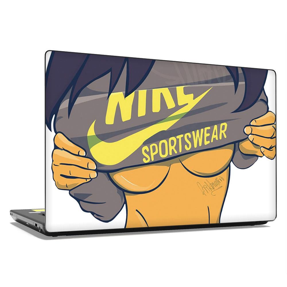 Декоративная наклейка на ноутбук 15,6" Nike Girl 380х250 мм (100152)