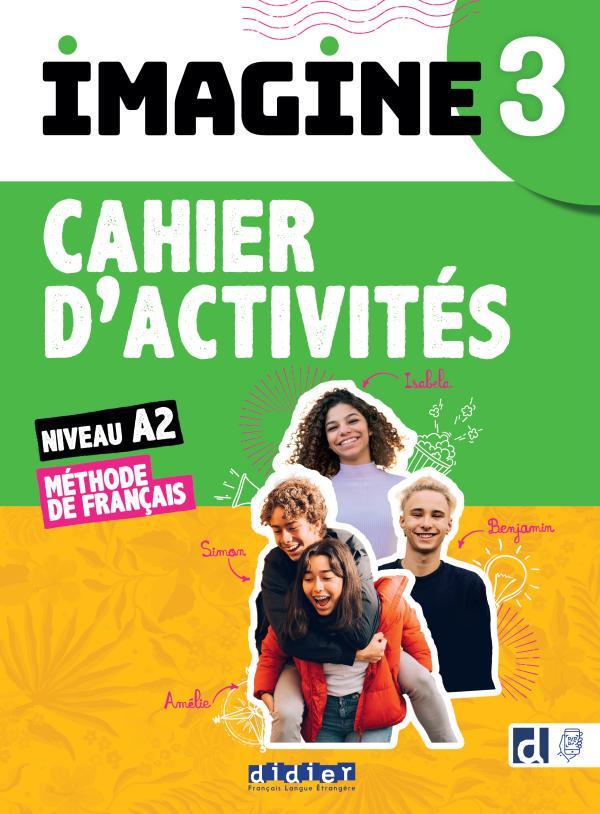 Рабочая тетрадь Imagine 3 Cahier d'activités avec didierfle.app