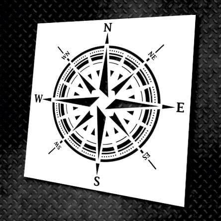 Трафарет многоразовый DFA Круглый узор 34 для штукатурки и краски (С00034)