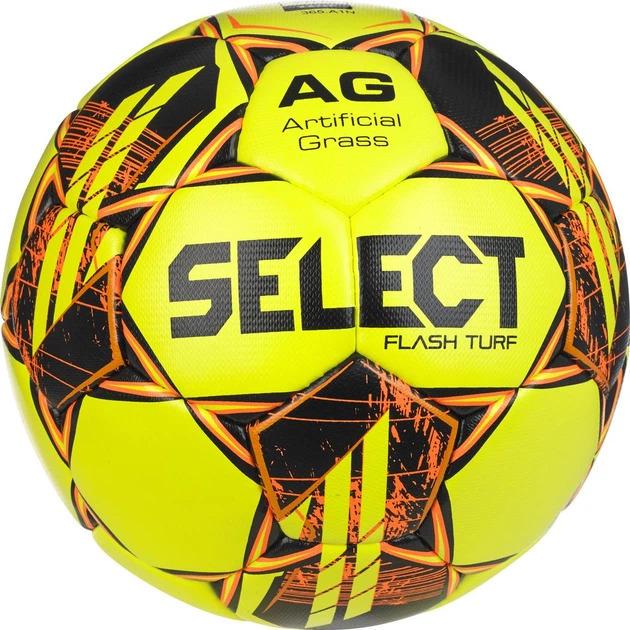 М'яч футбольний Select FLASH TURF v23 4 Жовтий/Помаранчевий (057407-383 4) М'яч футбольний Select FLASH TURF v23 4 Жовтий/Помаранчевий (057407-383 4)