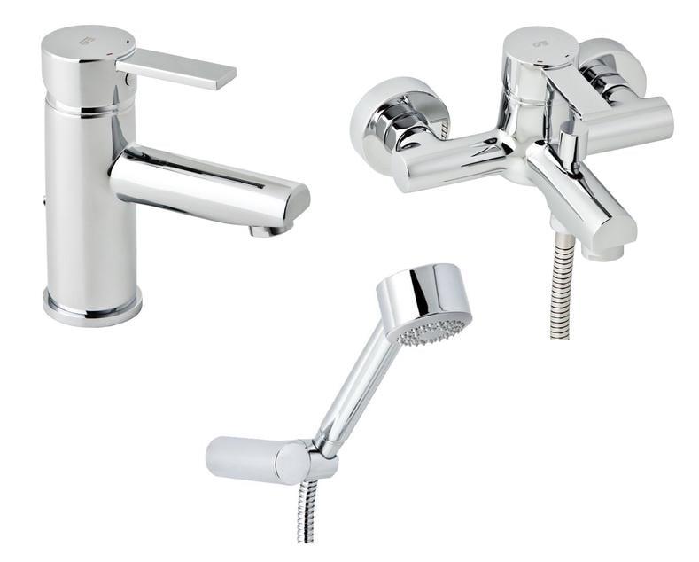 Набор смесителей для ванны GENEBRE Tau2 03TA2-bath без штанги (19888)