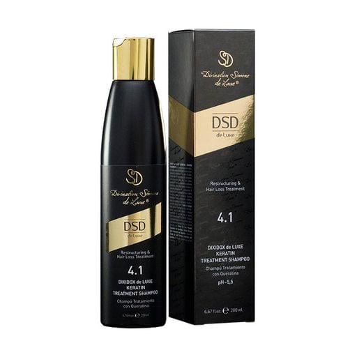 Восстанавливающий шампунь для волос DSD de Luxe 4.1 Keratin Treatment Shampoo с кератином 200 мл