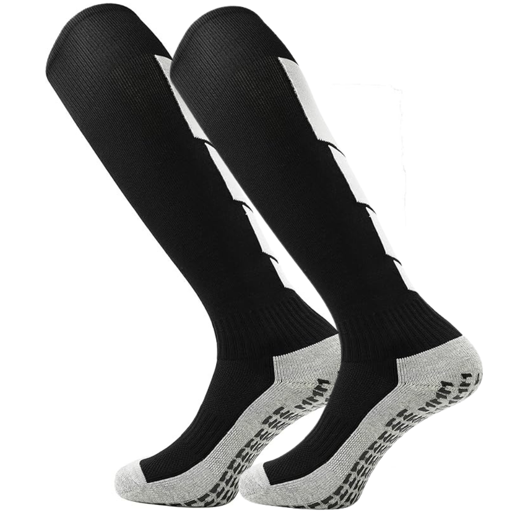 Гетри футбольні ігрові тренувальні спортивні з антиковзним покриттям Чорний L EU р. 42-45 - фото 1 Гетри футбольні ігрові тренувальні спортивні з антиковзним покриттям Чорний L EU р. 42-45 - фото 1