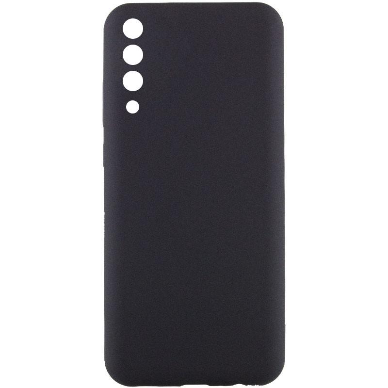 Противоударный чехол Silicone Cover Lakshmi Full Camera (AAA) для Samsung Galaxy A50 (A505F) / A50s / A30s   ЧЕРНЫЙ / BLACK