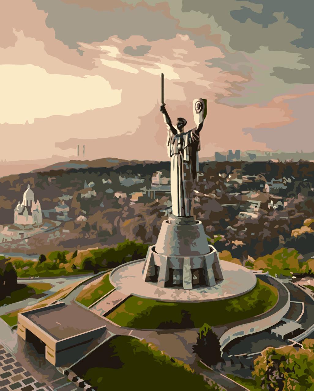 Картина по номерам Origami " Киев, Родина-мать" 40х50 см (LW 3124)