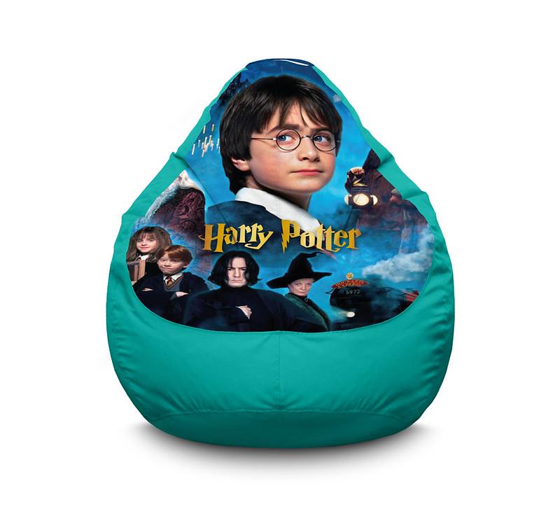 Кресло мешок iPuff Harry Potter Young wizard Оксфорд XXXL 100х135 см Бирюзовый Кресло мешок iPuff Harry Potter Young wizard Оксфорд XXXL 100х135 см Бирюзовый