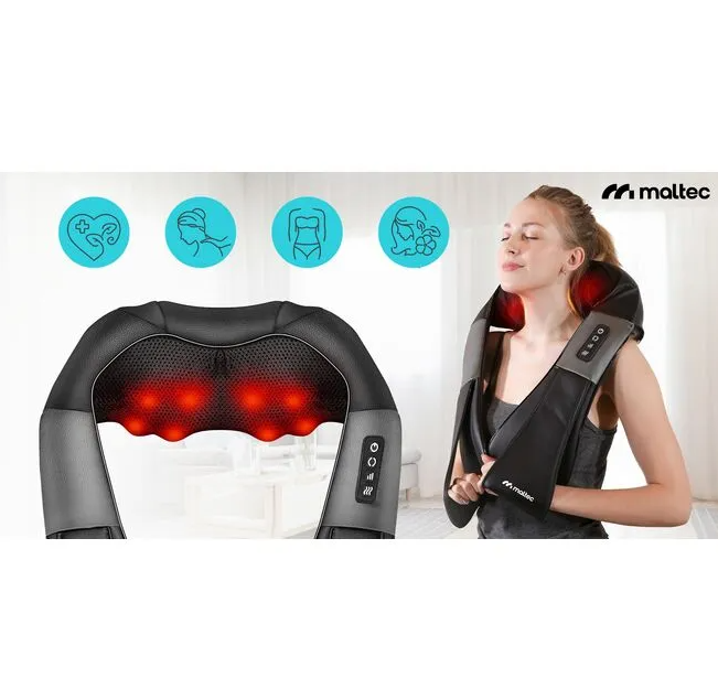 Массажер для шеи/плеч и спины Maltec PRO-Comfy30W-02 - фото 6