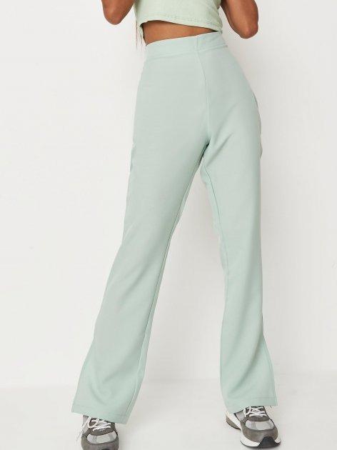 Брюки Missguided R9347552 р. 34 Зеленый