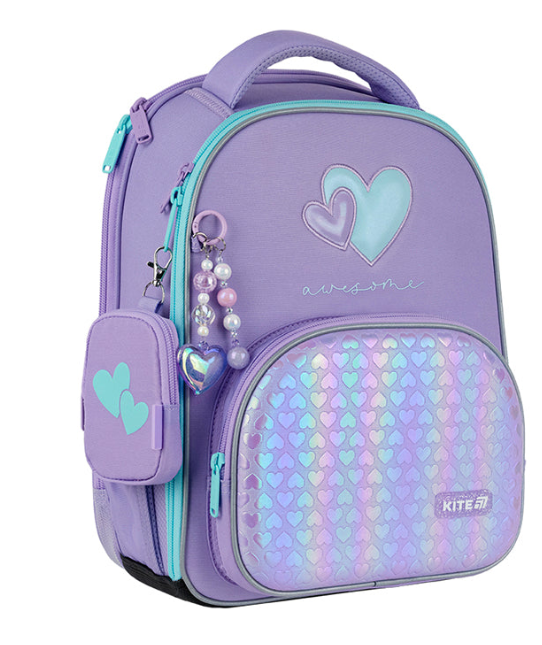 Школьный рюкзак каркасный KITE Education Awesome K25-556M-1 (4063276198099)