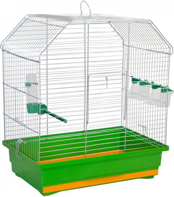 Клетка для птиц Лорі Виктория 55х48х31 см Зеленый (A-003746)