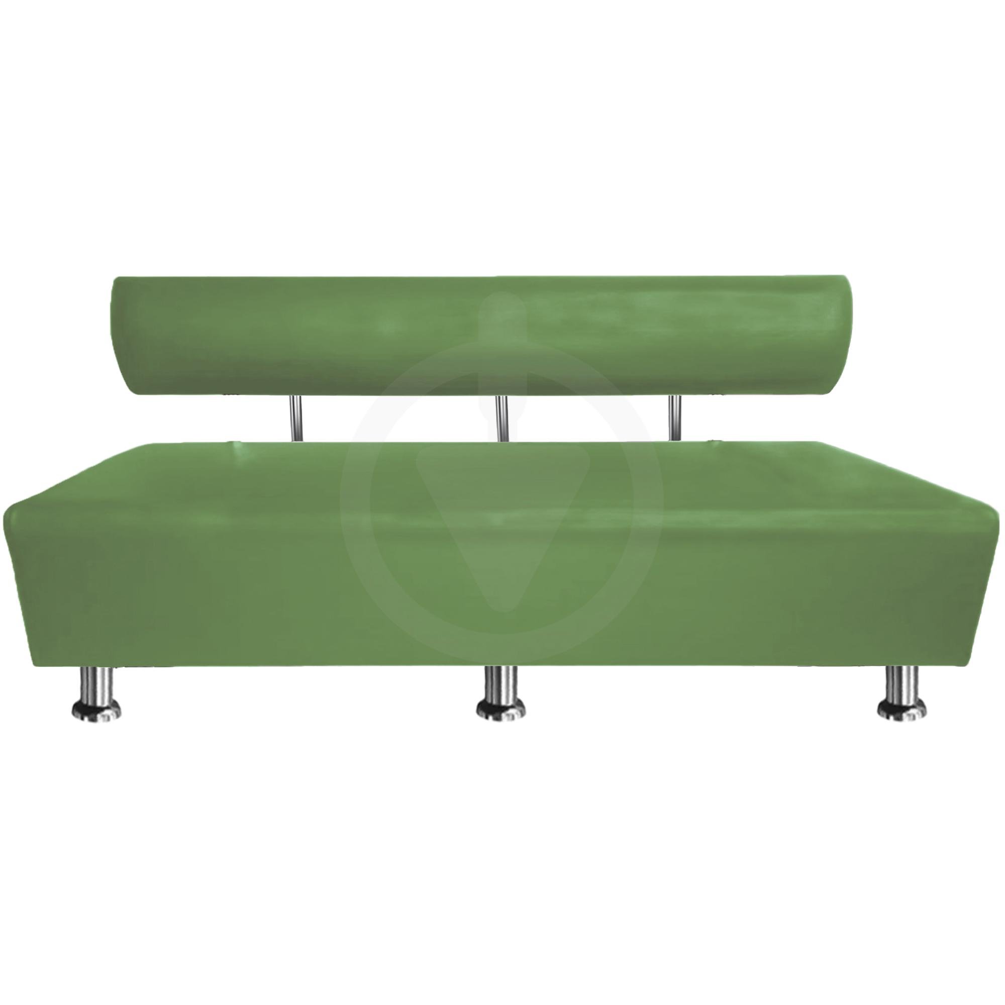 Диван офисный AVVS для ожидания/приемной 200 см с ножками 14 см Светло-оливковый (rovna-75x200-lolive) - фото 1