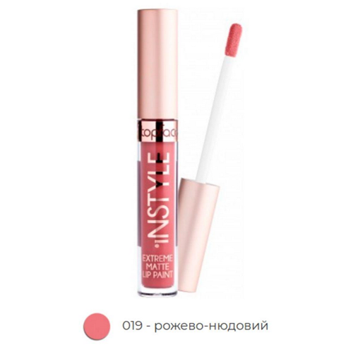 Помада жидкая для губ Topface Instyle Extreme Matte Lip Paint PT206 019 3,5 мл Помада жидкая для губ Topface Instyle Extreme Matte Lip Paint PT206 019 3,5 мл