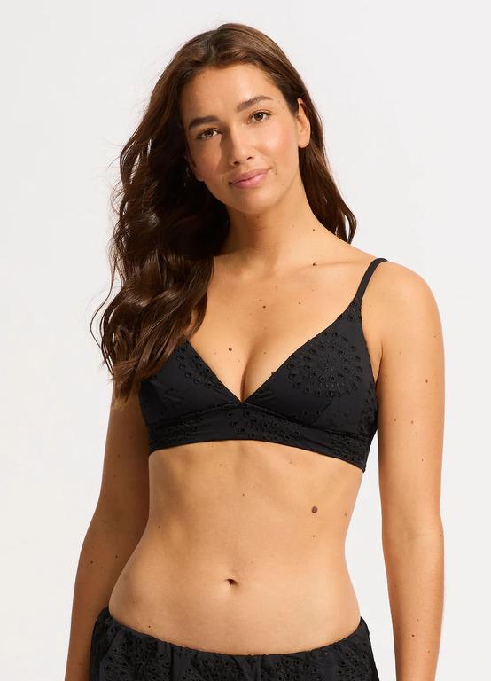 Верх от купальника Seafolly S Черный (31493-101black)