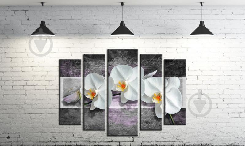 Модульная картина на холсте ProfART SM5-454 120 х 80 см Цветы (hub_ChBc61042)