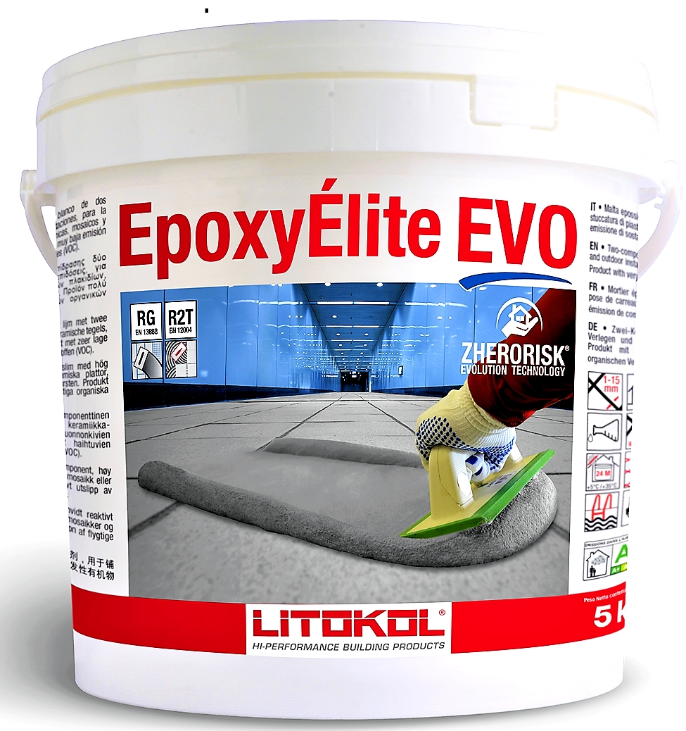 Затирка для швів плитки епоксидна Litokol EpoxyElite EVO 225 5 кг Табако - фото 1