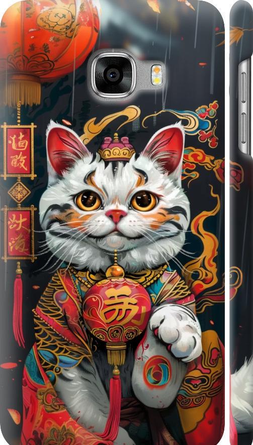 Чехол на Samsung Galaxy C5 C5000 China Cat v2 (6135m-301-42517)