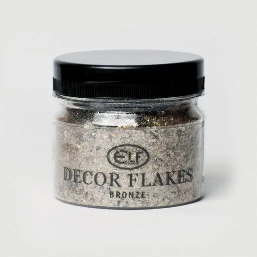 Декоративна домішка Elf Decor Flakes 50 г Bronze (2783198396)