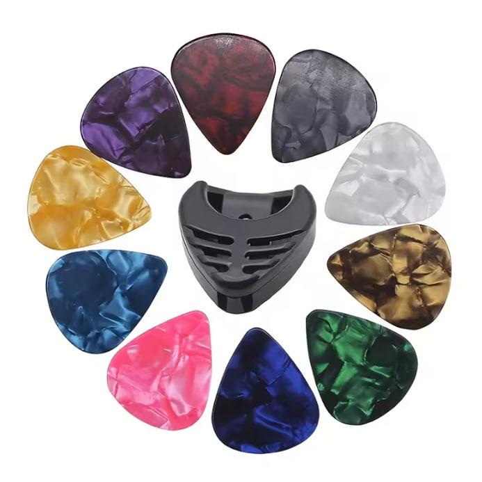 Набор медиаторов для гитары 10 шт.