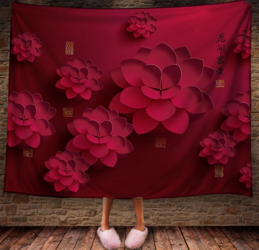 Плед с 3D принтом 0074 150х200 см (epi_0527)