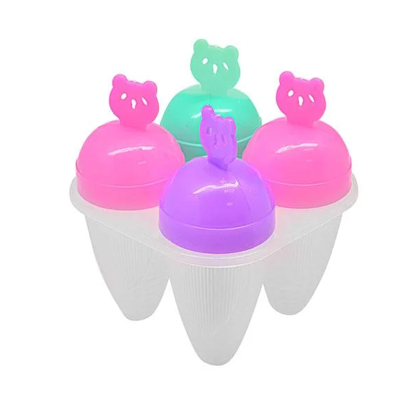 Форми для морозива пластикові Hoz на 4 порції (MMS-C39821)