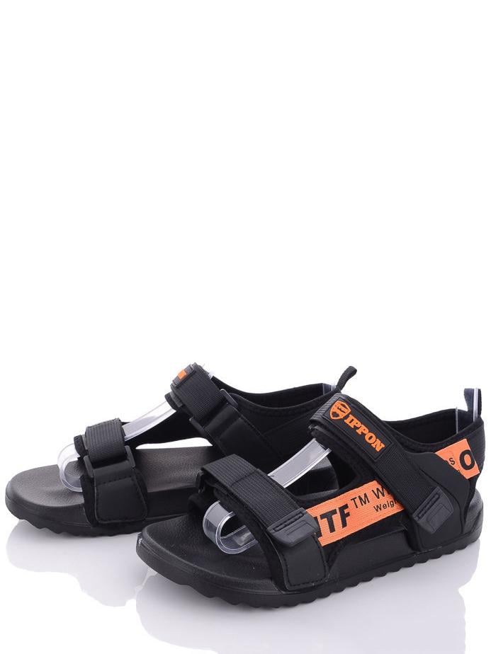 Сандалии luck Line N2309-10 р. 40 Черно-оранжевый - фото 2 Сандалии luck Line N2309-10 р. 40 Черно-оранжевый - фото 2