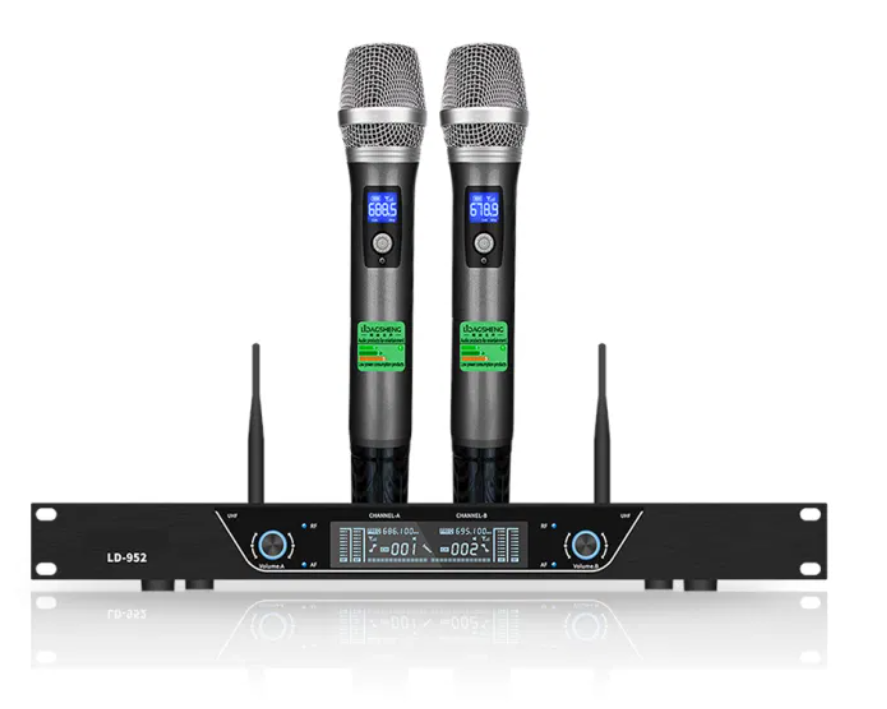 Микрофон беспроводной Temeisheng LD-952 с базой