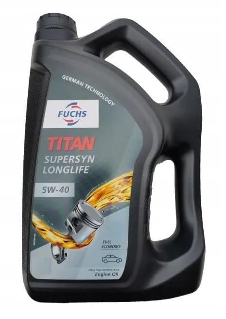 Моторне мастило TITAN Supersyn Long Life 5W40 5 л (602104182)