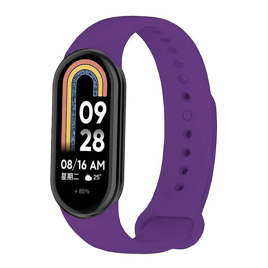 Ремінець для фітнес-браслета Xiaomi Mi Band 8/9 Фіолетовий (2418611214)