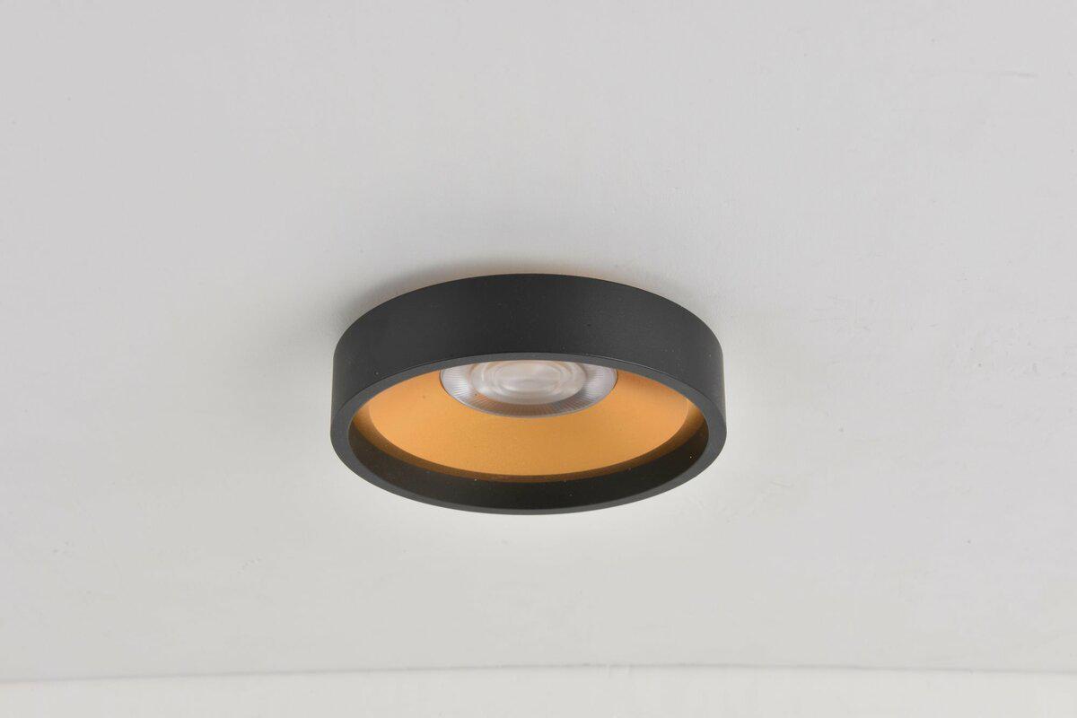Точечный светильник LED Sirius RT407 BK/GD (36647)