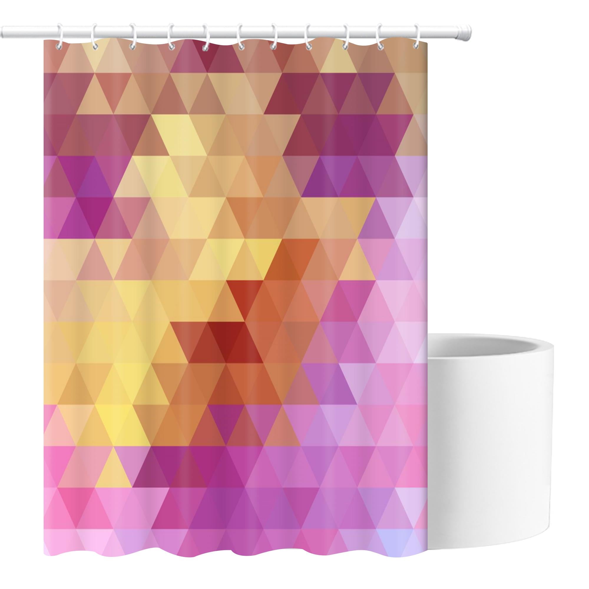 Шторка для ванной и душа с кольцами Bathlux водоотталкивающая 180x180 см