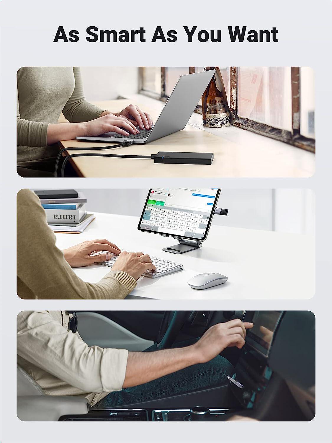 Кабель UGREEN Type-C-USB 3.0 OTG 18W/5 Гбіт/с USB-C на USB-A Сірий (50283) - фото 2 Кабель UGREEN Type-C-USB 3.0 OTG 18W/5 Гбіт/с USB-C на USB-A Сірий (50283) - фото 2