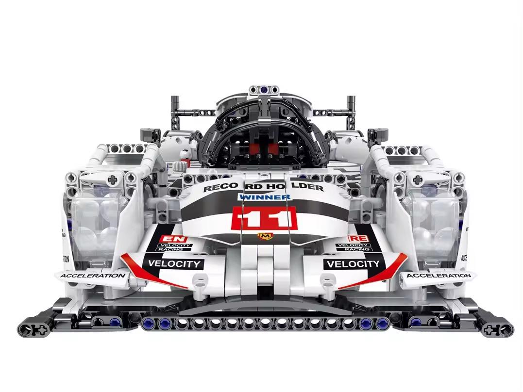Конструктор Спортивна машина для перегонів на витривалістьна 1722 деталі Білий (2402604434) - фото 4 Конструктор Спортивна машина для перегонів на витривалістьна 1722 деталі Білий (2402604434) - фото 4