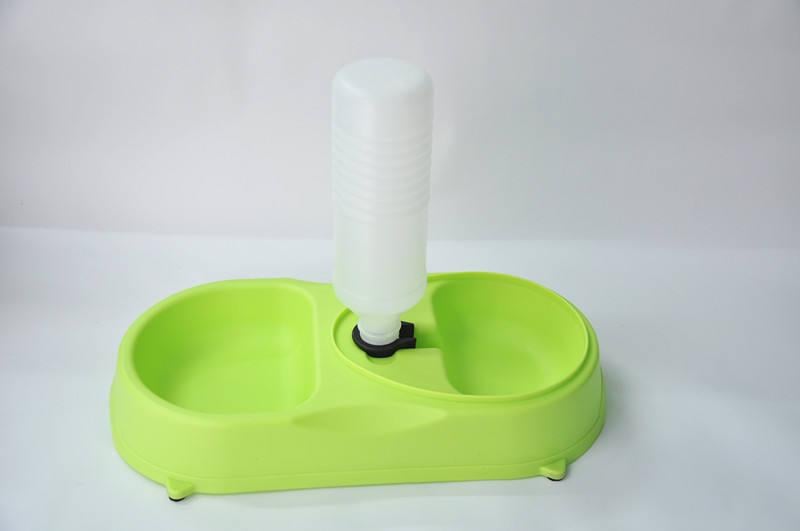 Миска для домашних животных Pet feeder с поилкой пластиковая (801273) - фото 4