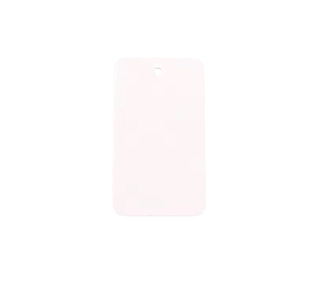 Бирка для одежды картонная 50х30 мм 100 шт. Белый