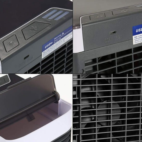 Охладитель воздуха мини с функцией увлажнения (10351) - фото 8 Охладитель воздуха мини с функцией увлажнения (10351) - фото 8