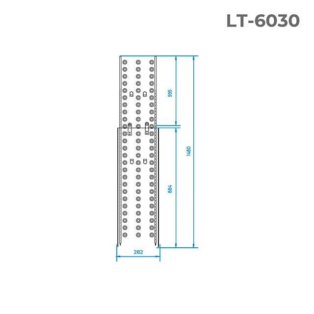 Рабочая платформа для лестницы LT-0030 Intertool LT-6030 - фото 2 Рабочая платформа для лестницы LT-0030 Intertool LT-6030 - фото 2