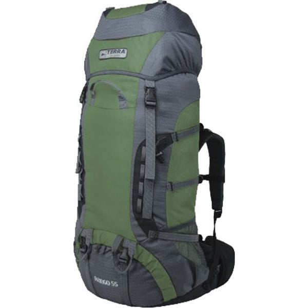 Рюкзак Terra Incognita Rango 75 Green/Gray - фото 2