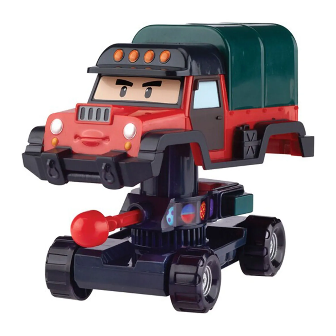Детская игрушка Robocar Poli Poacher Робот-трансформер с ракетами 3 шт. и дорожные знаки (33132894)