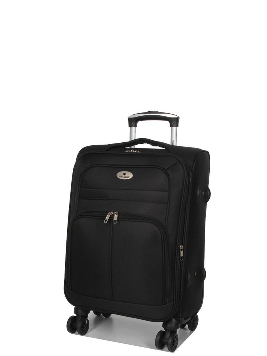 Чемодан маленький AIRTEX Worldline 619 ручная кладь S Черный