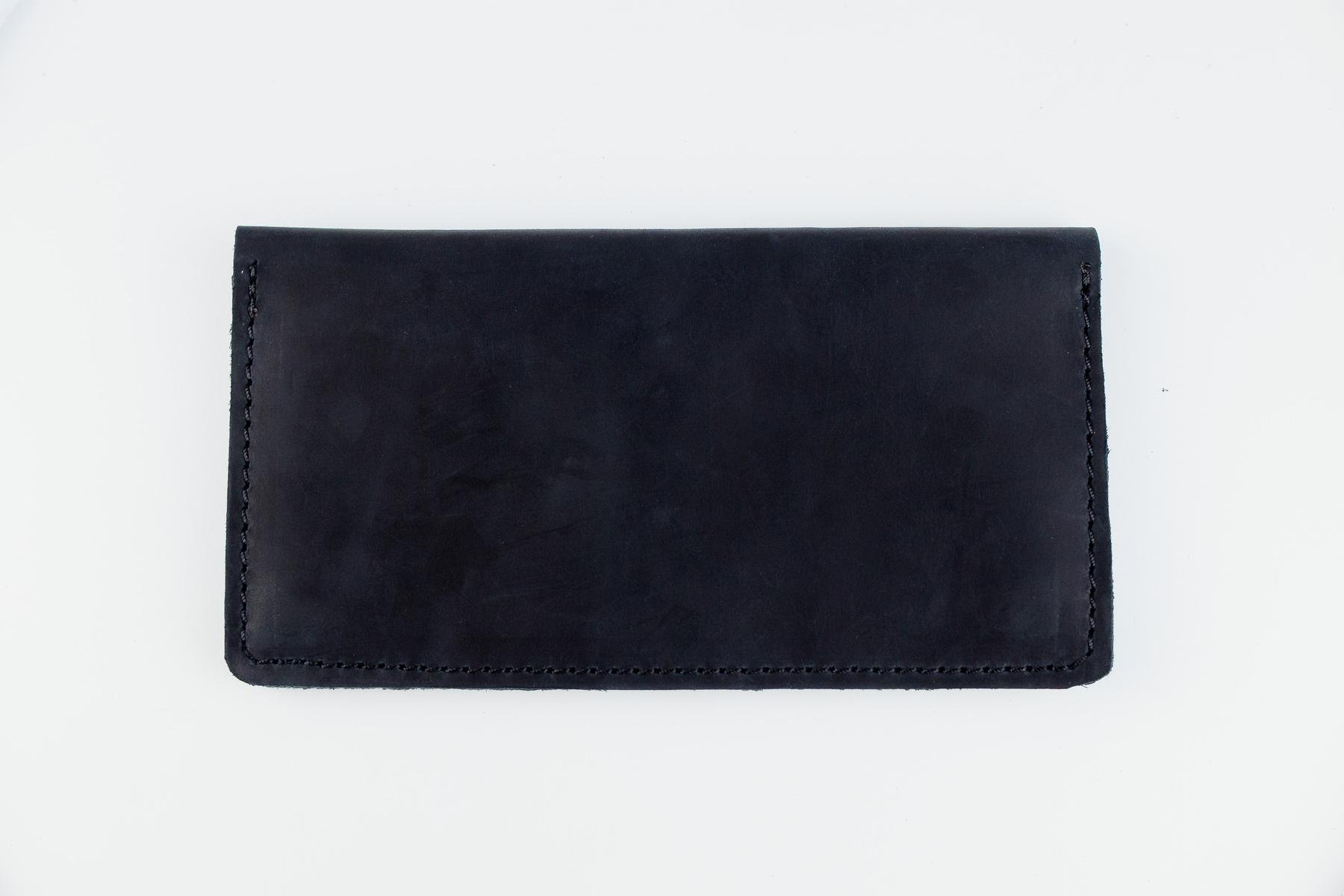 Портмоне мужское Skill Crazy Horse SH109 из натуральной кожи Черный (25185328)