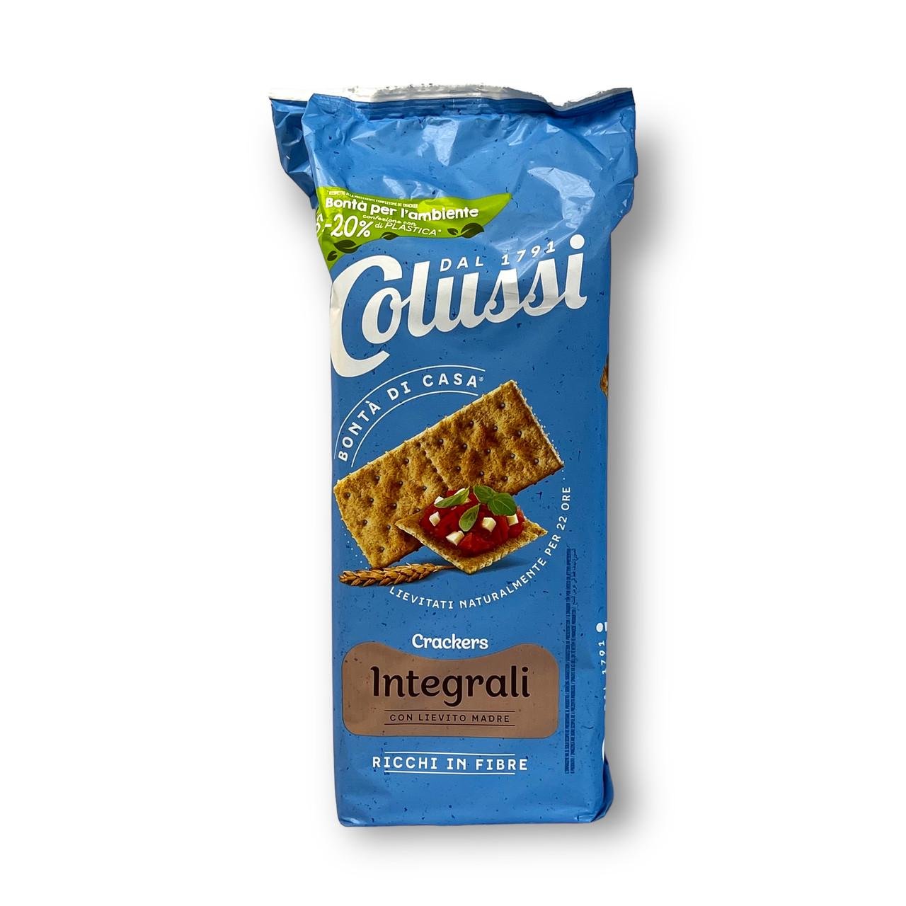 Крекер COLUSSI crackers integrali whole wheat 500 г (1663266748) - фото 1