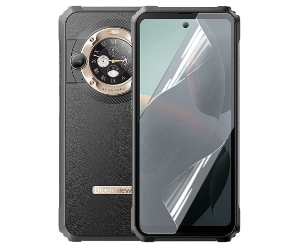 Противоударная гидрогелевая пленка Hydrogel Film для Blackview BL9000, Transparent