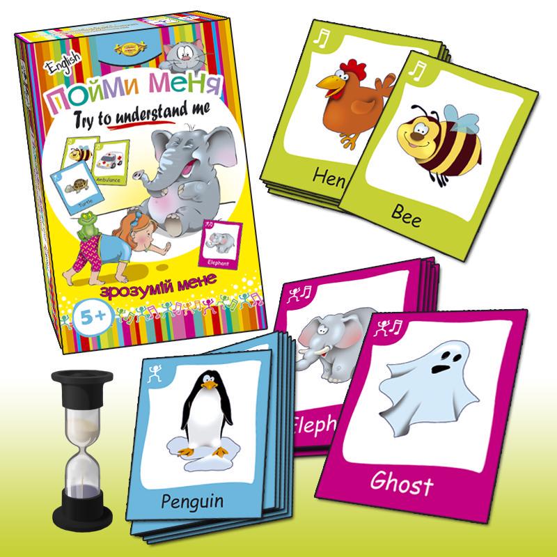 Настільна гра Майстер Зрозумій мене Try to understand me Різнокольоровий (SR-113-N-560)