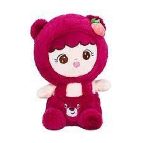 Игрушка мягкая Кукла Kawaii в костюме 60 см Малиновый (Ja-5870)