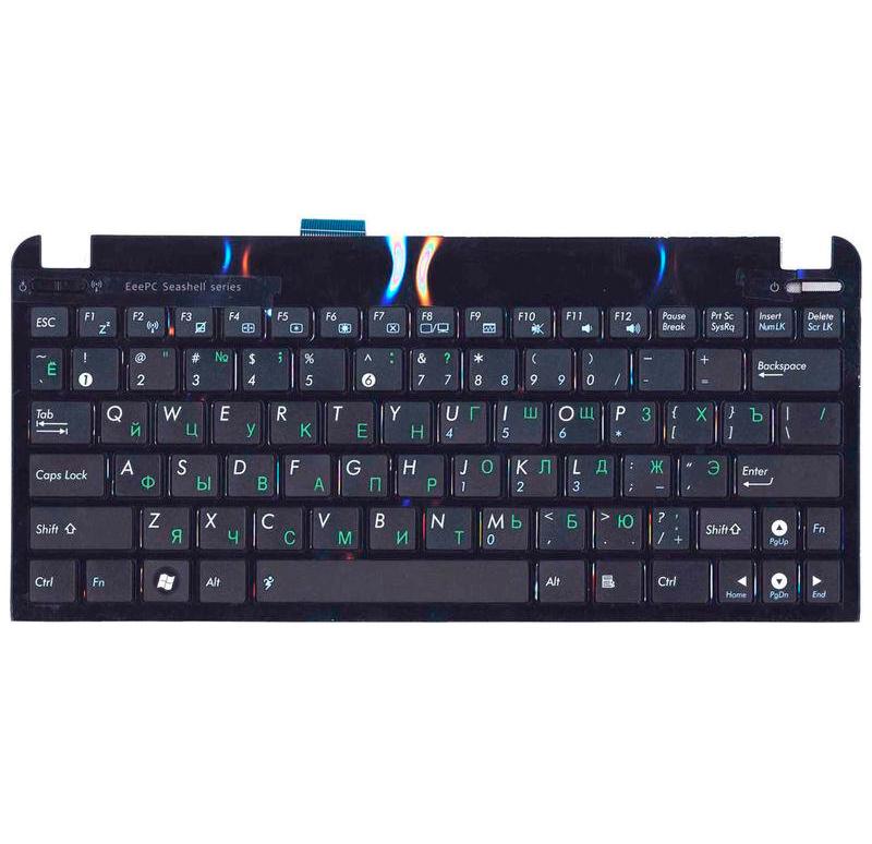 Клавиатура для ноутбука Asus Eee PC 1011/1015/1016/1018/1025/X101 Black