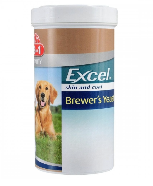 Пивні дріжджі для собак та котів 8in1 Excel Brewers Yeast 780 табл. (660894/115717)