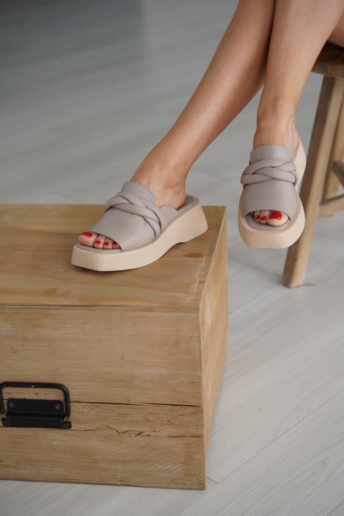 Сабо женские Anna Lucci р. 39 Бежевый (171257)